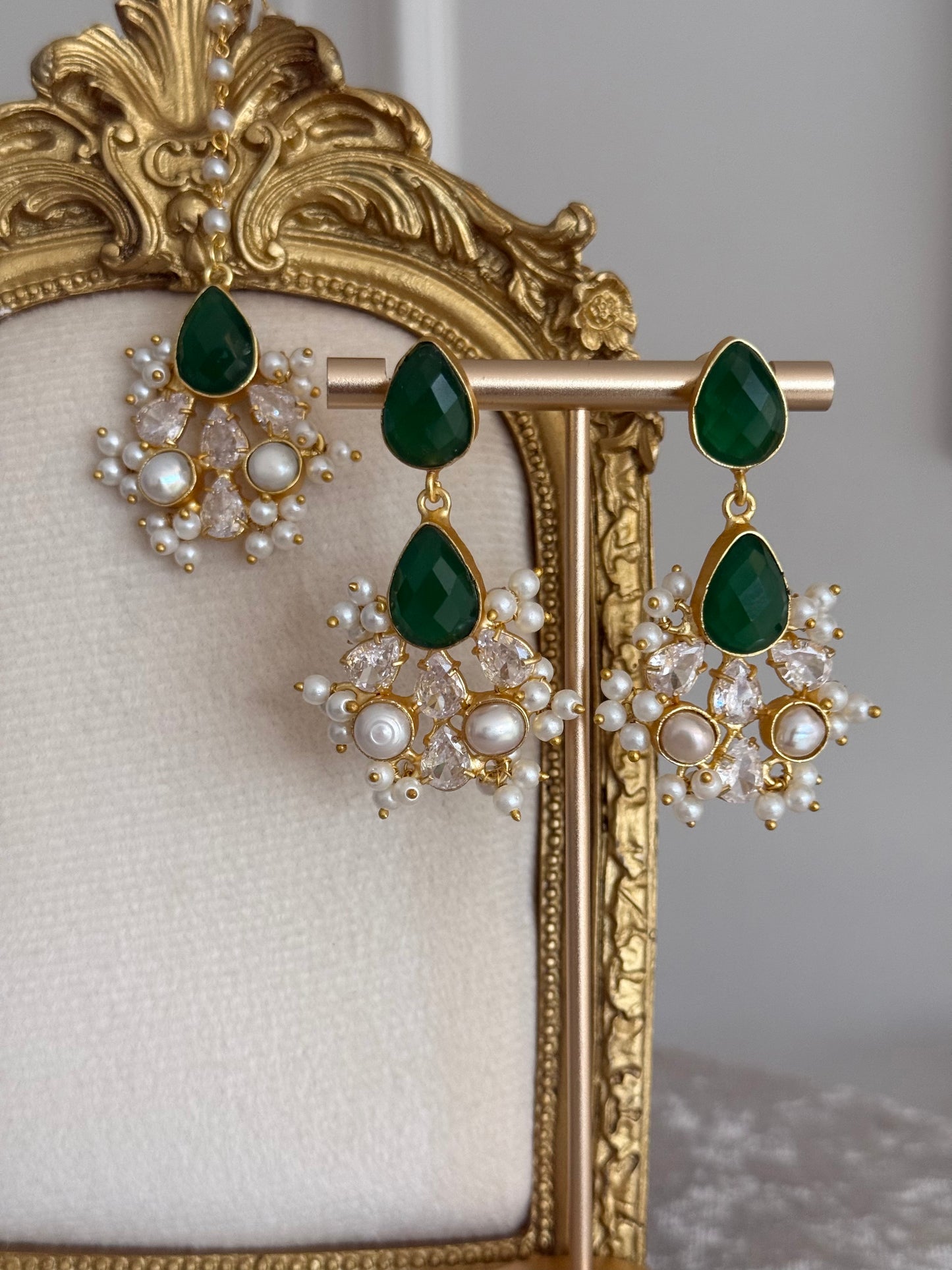 Ziya Green Tikka Set