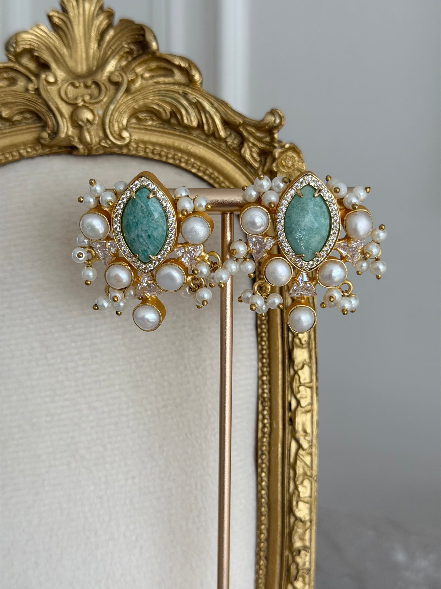 Mila Pastel Blue Earrings
