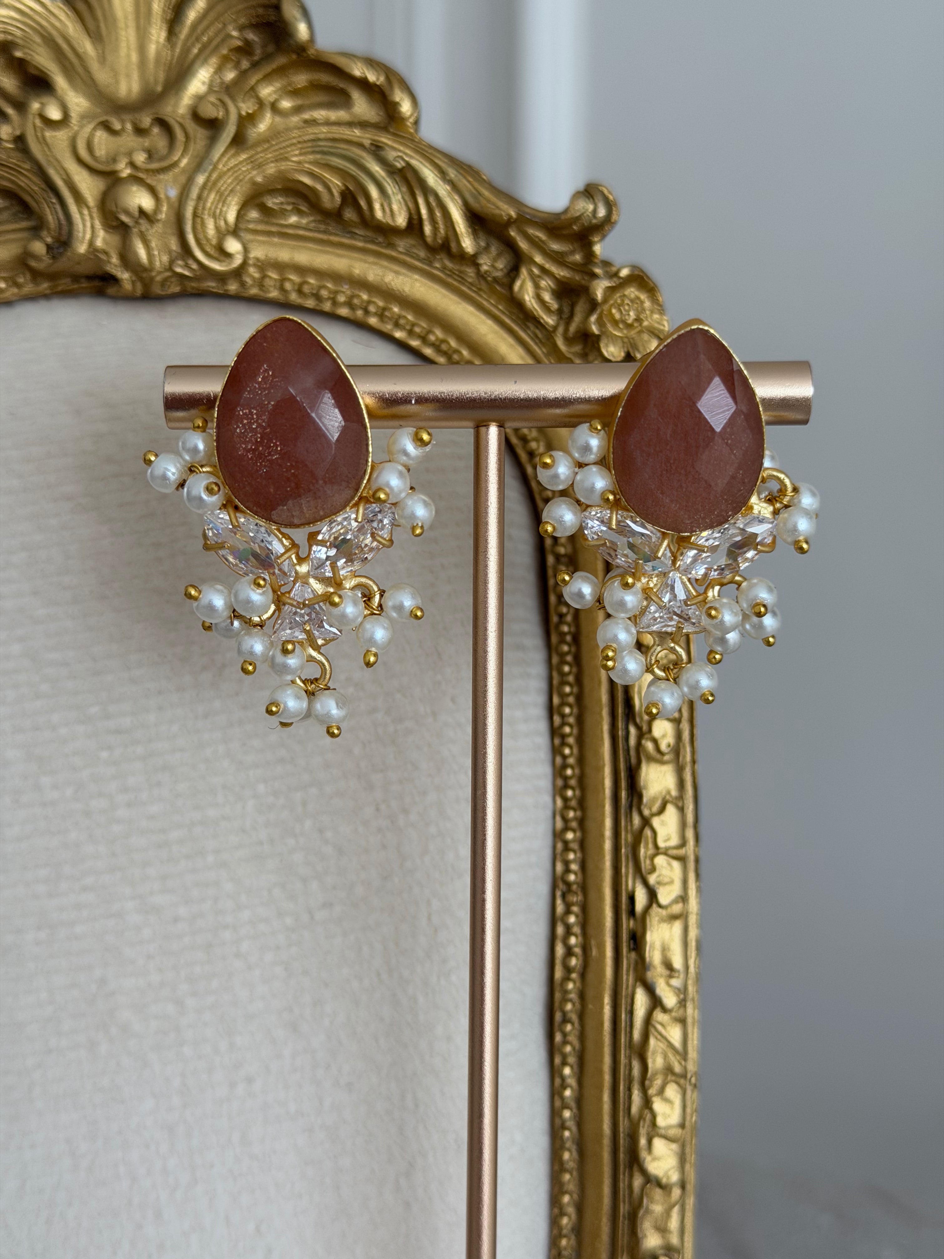 Avy Brown Earrings