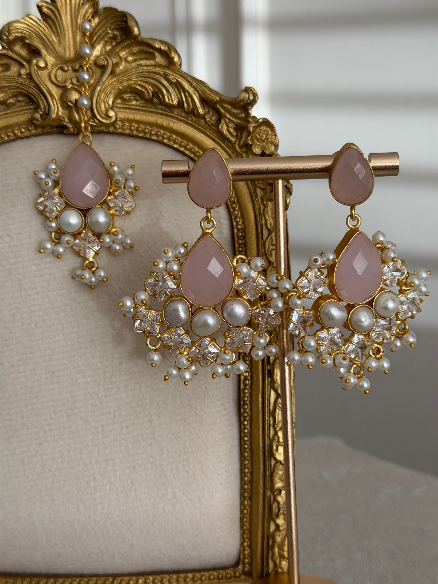 Hana Pink Tikka Set