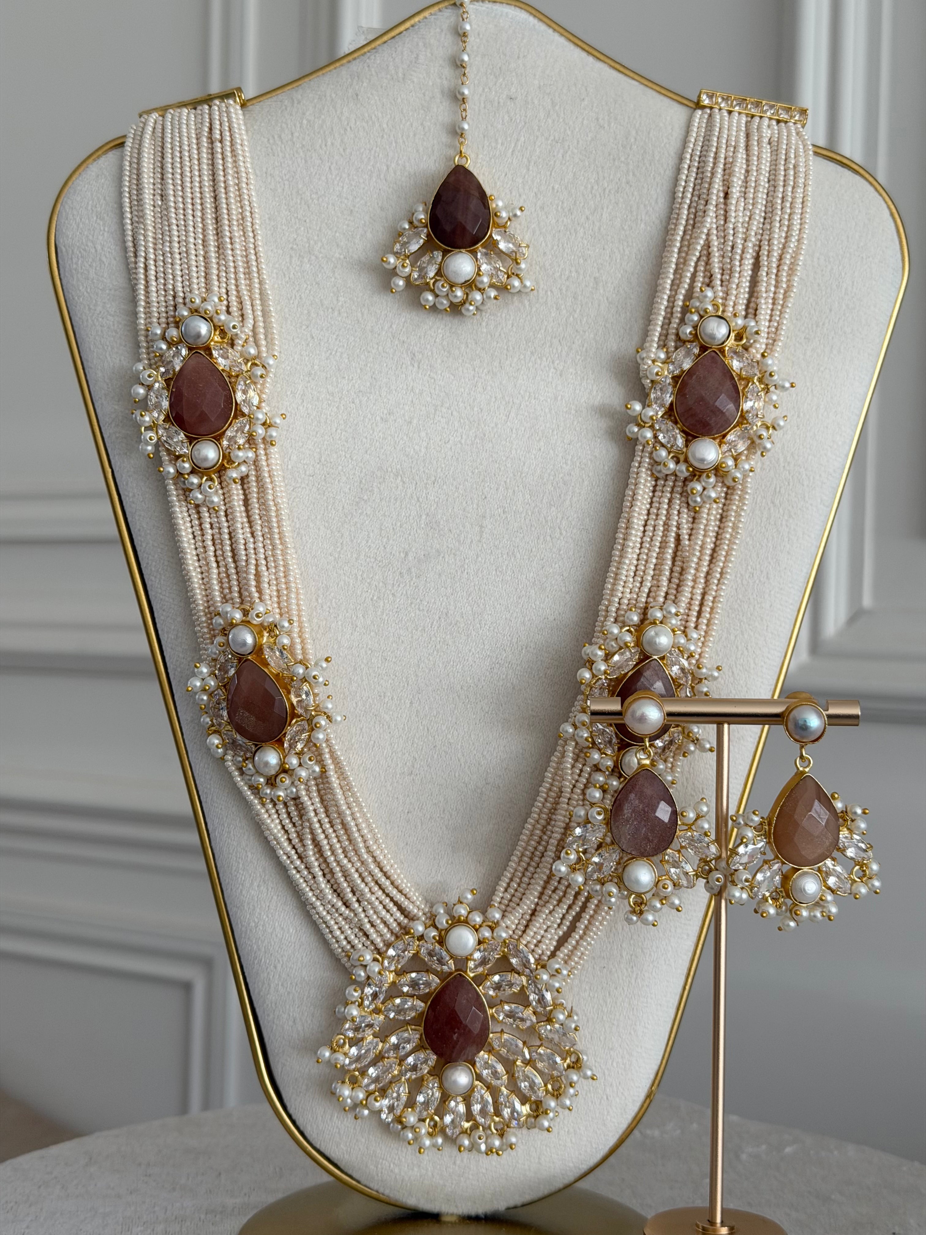 Sayeh Brown Mala Set