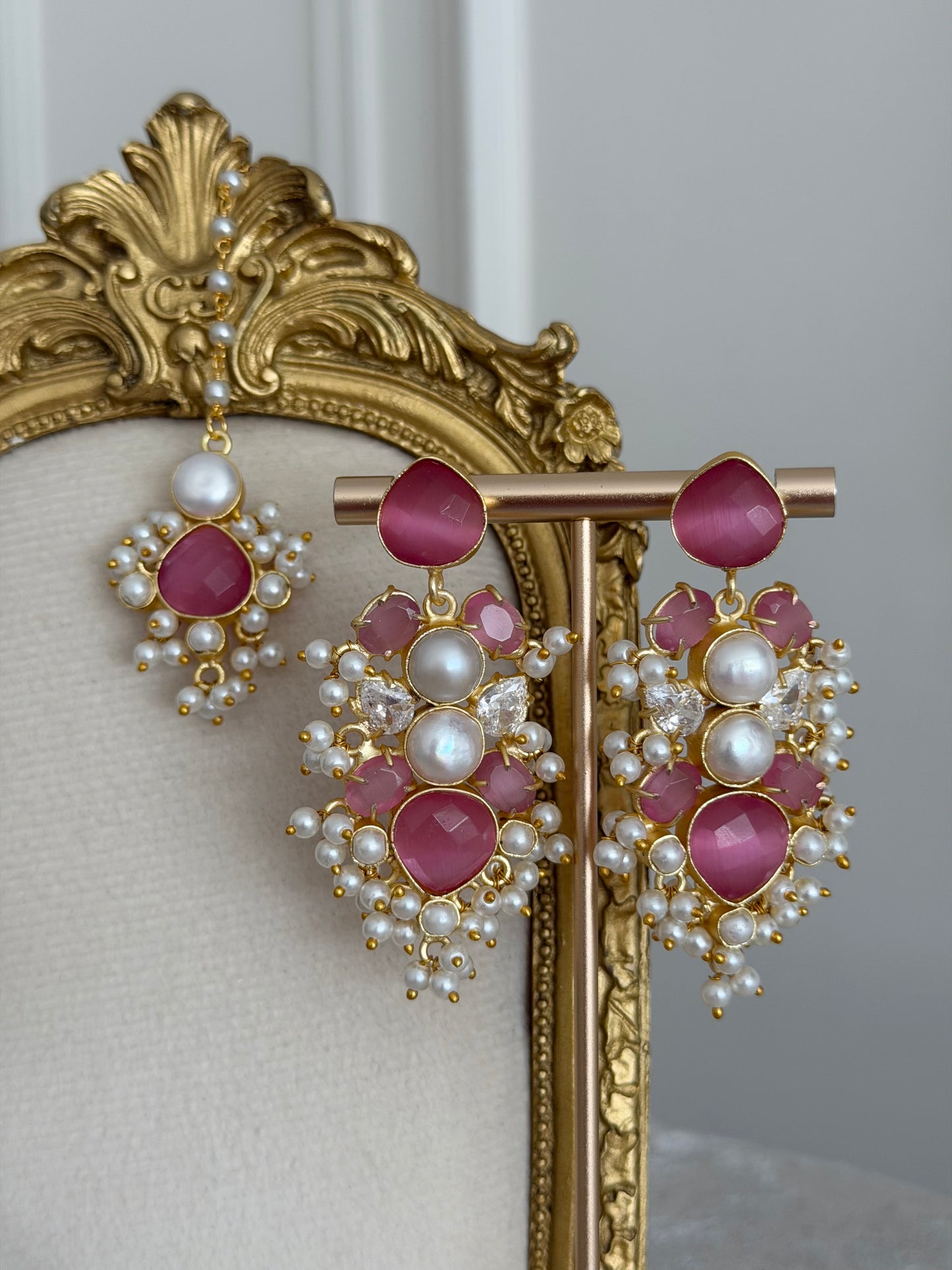 Naya Pink Tikka Set