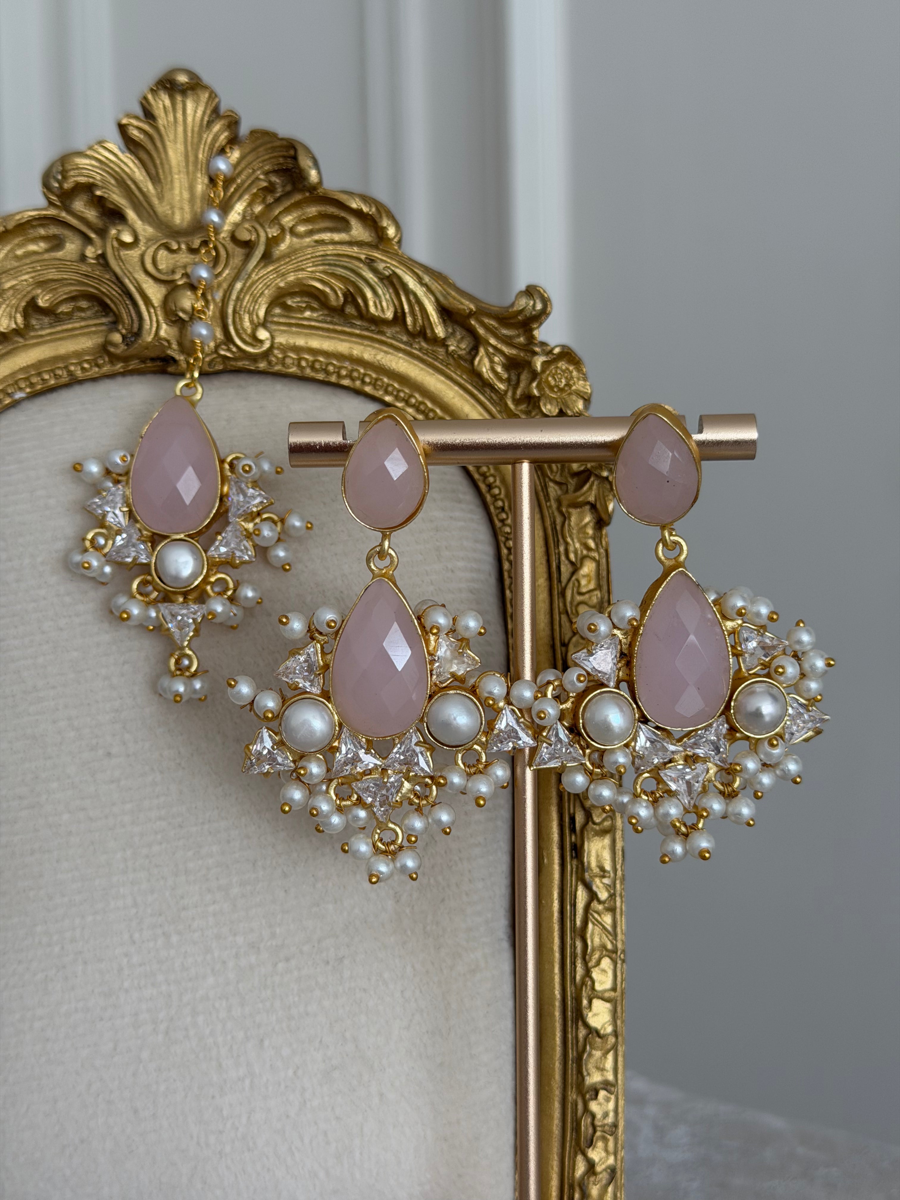 Rania Pink Tikka Set
