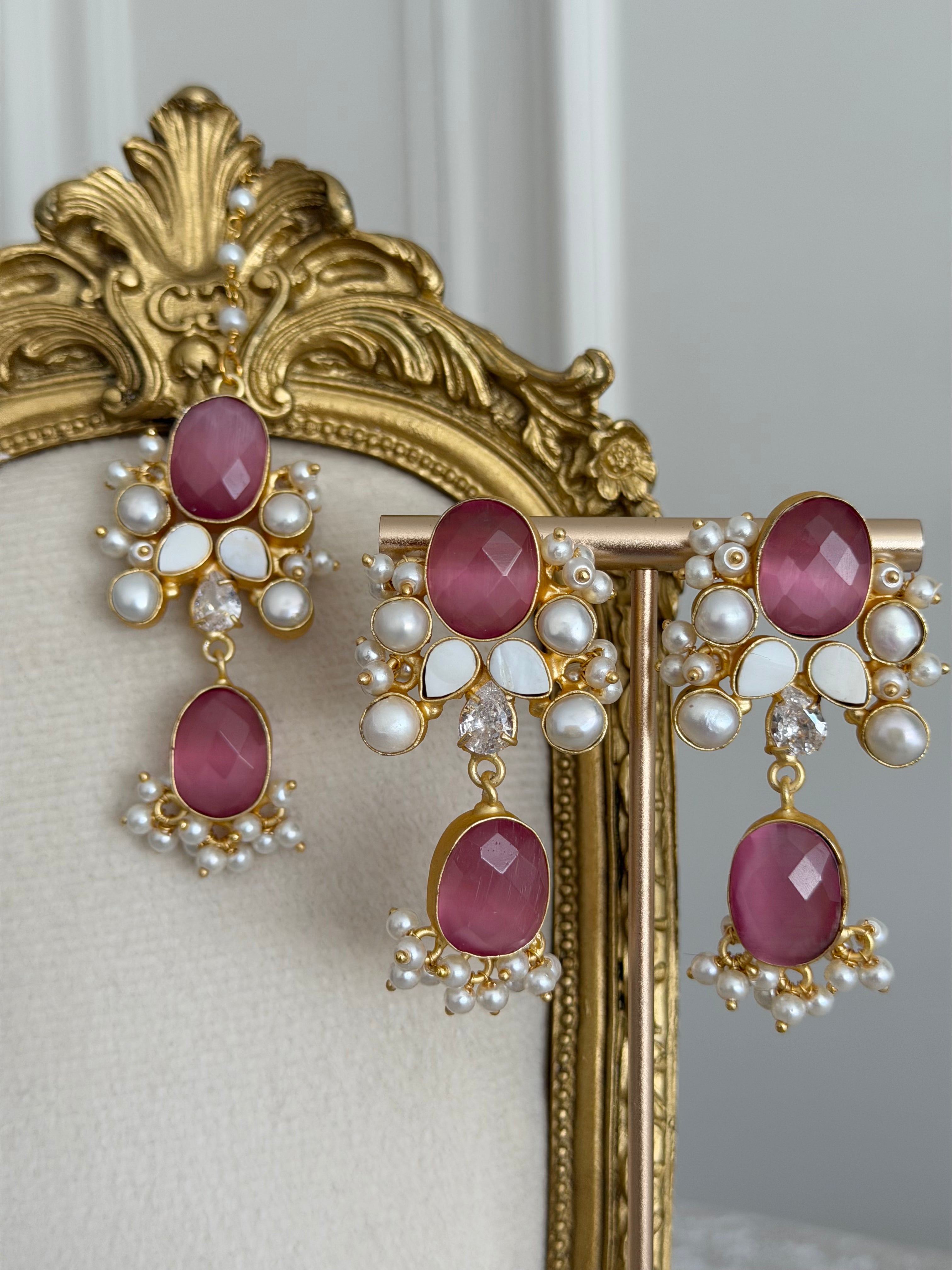 Amal Pink Tikka Set