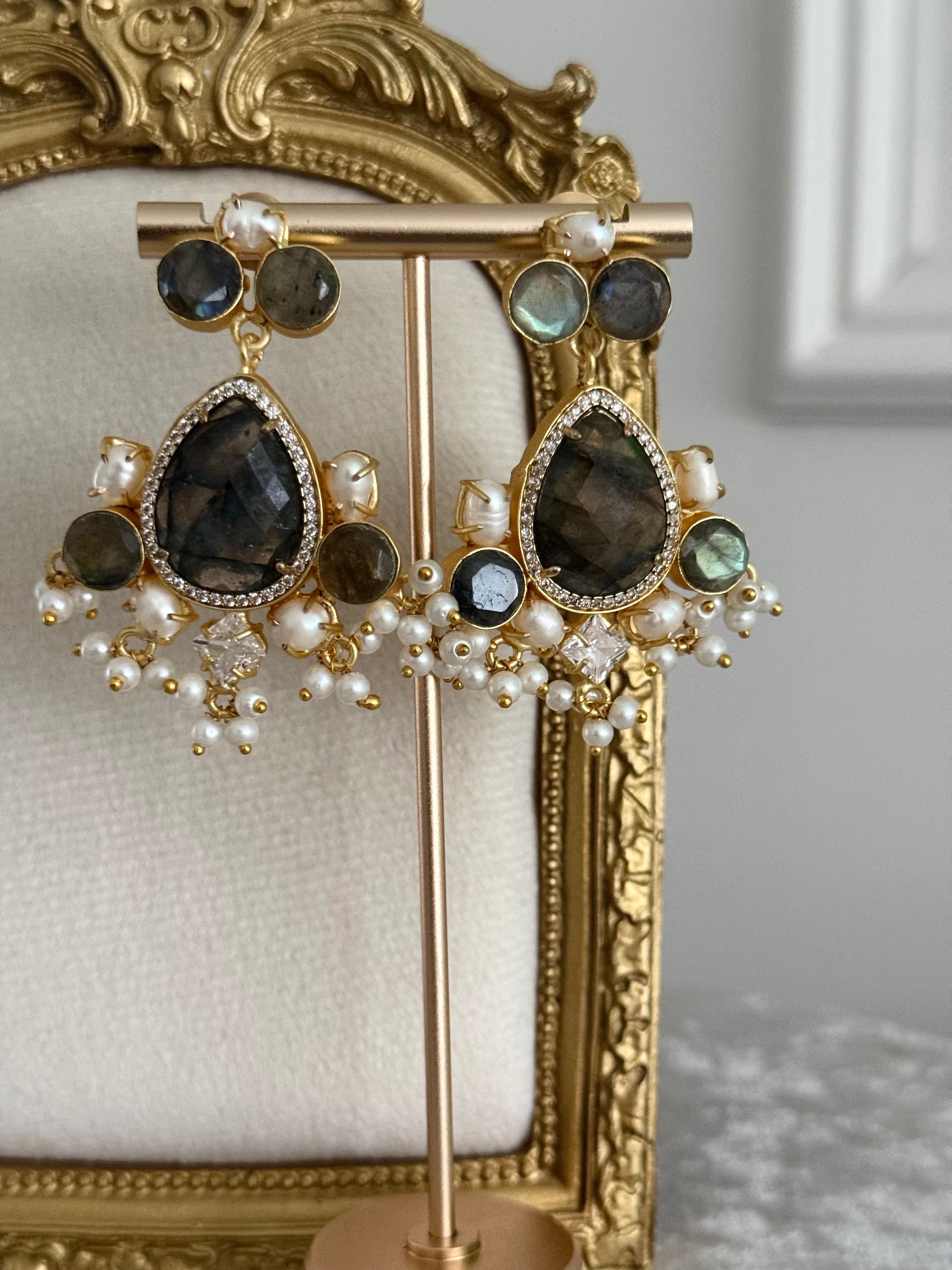 Sapphire Earring Set