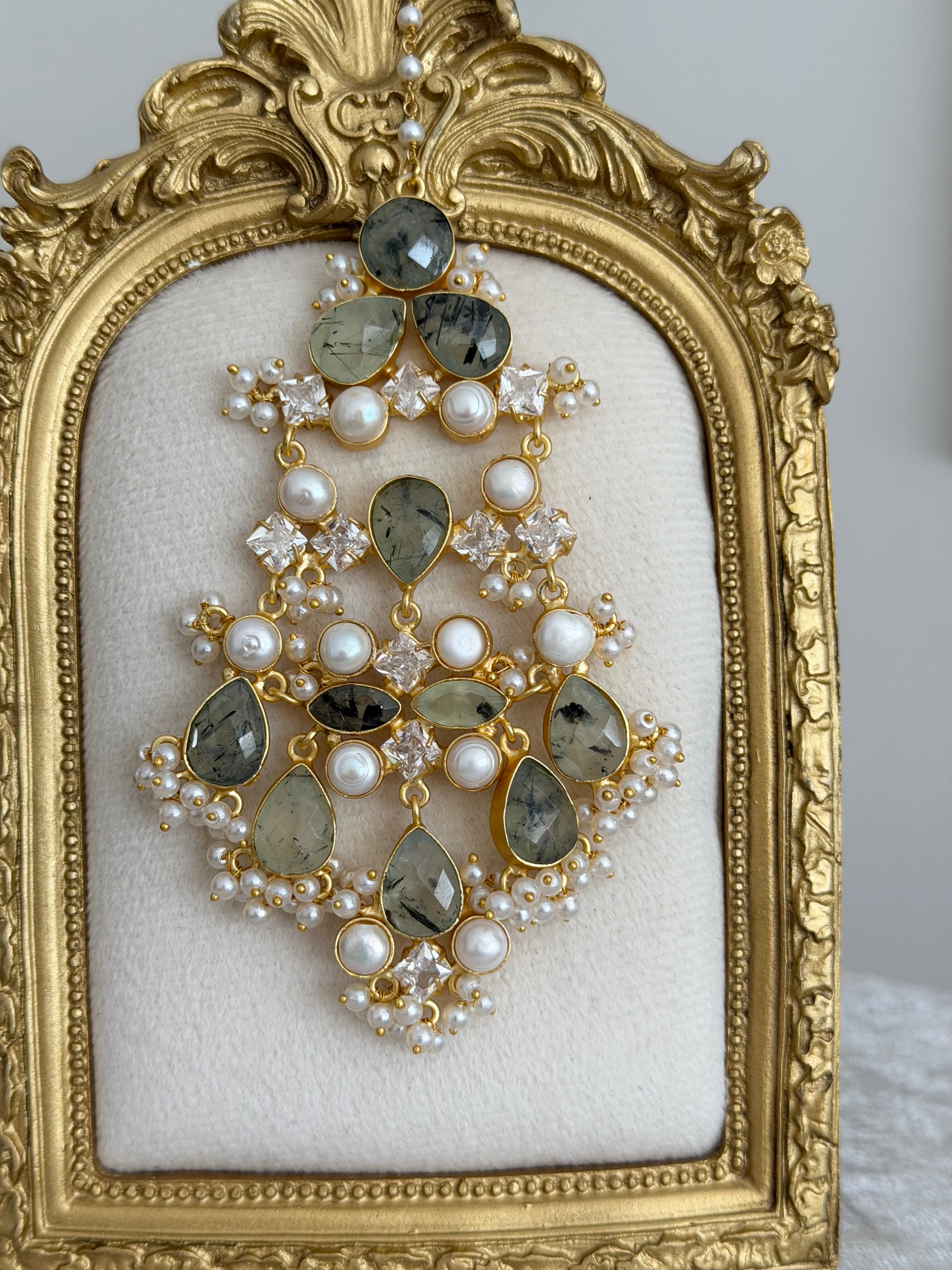 Alara Prehnite Jhumar
