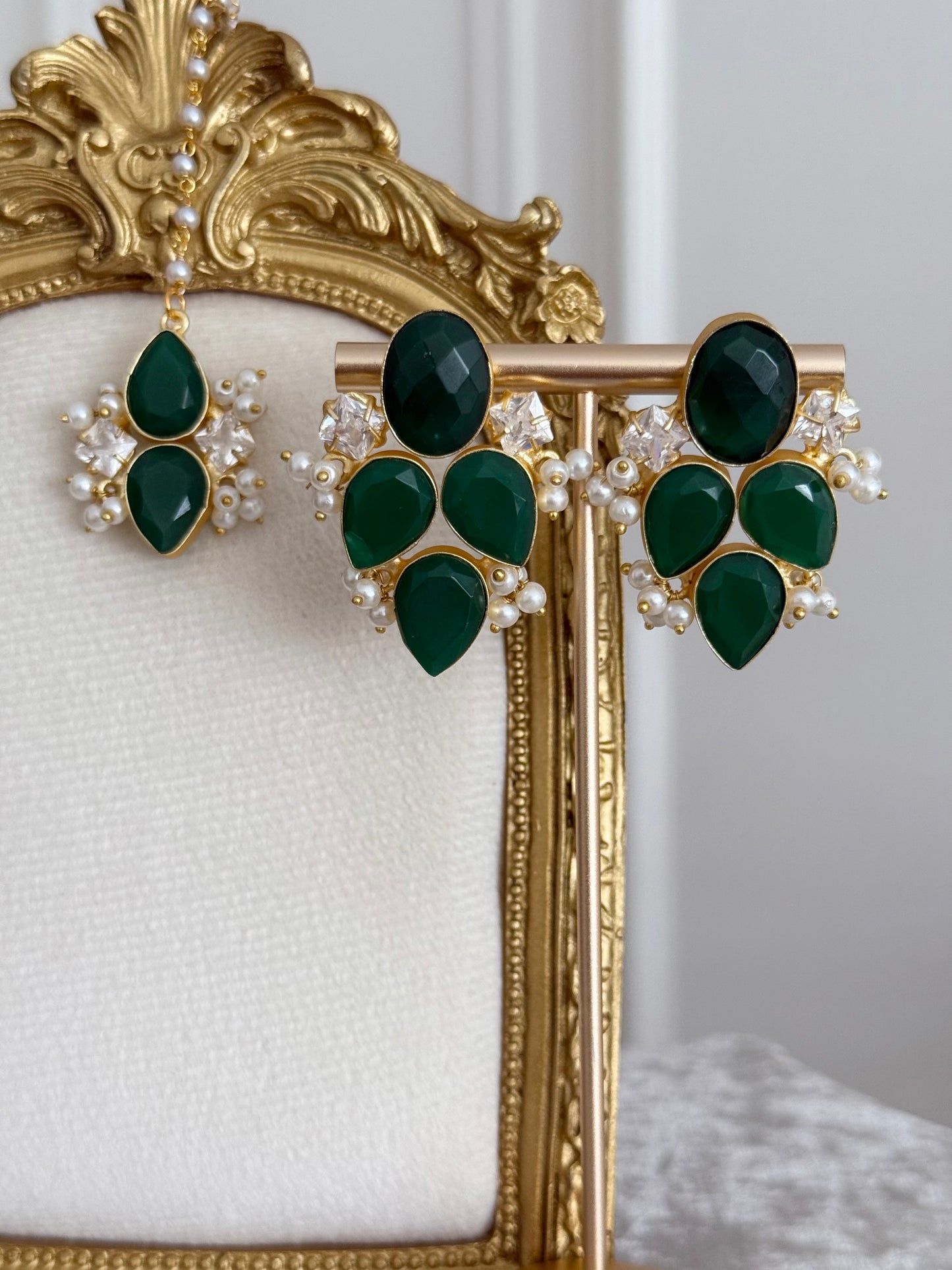 Aylin Green Tikka Set