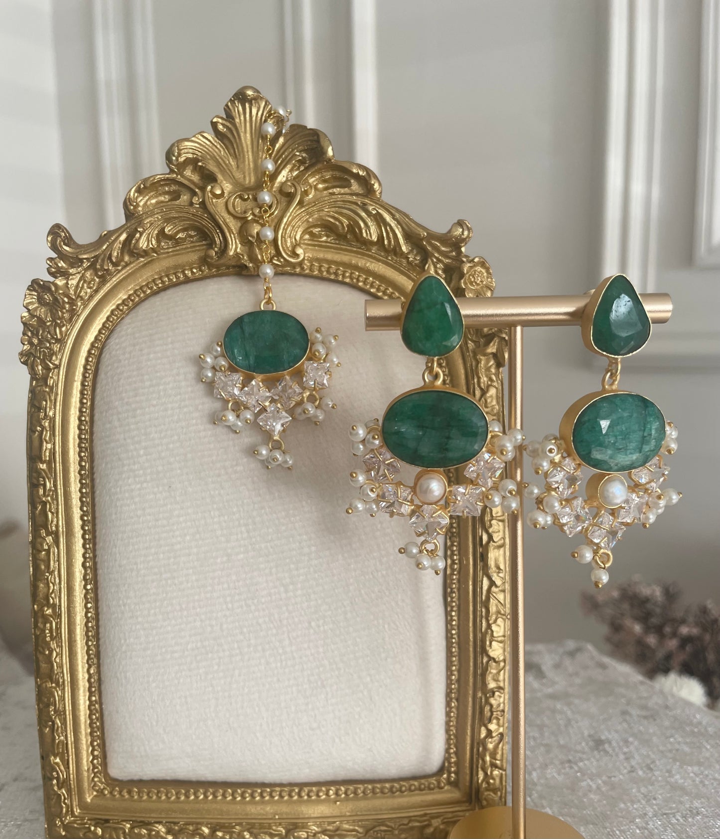 Deena Green Tikka Set