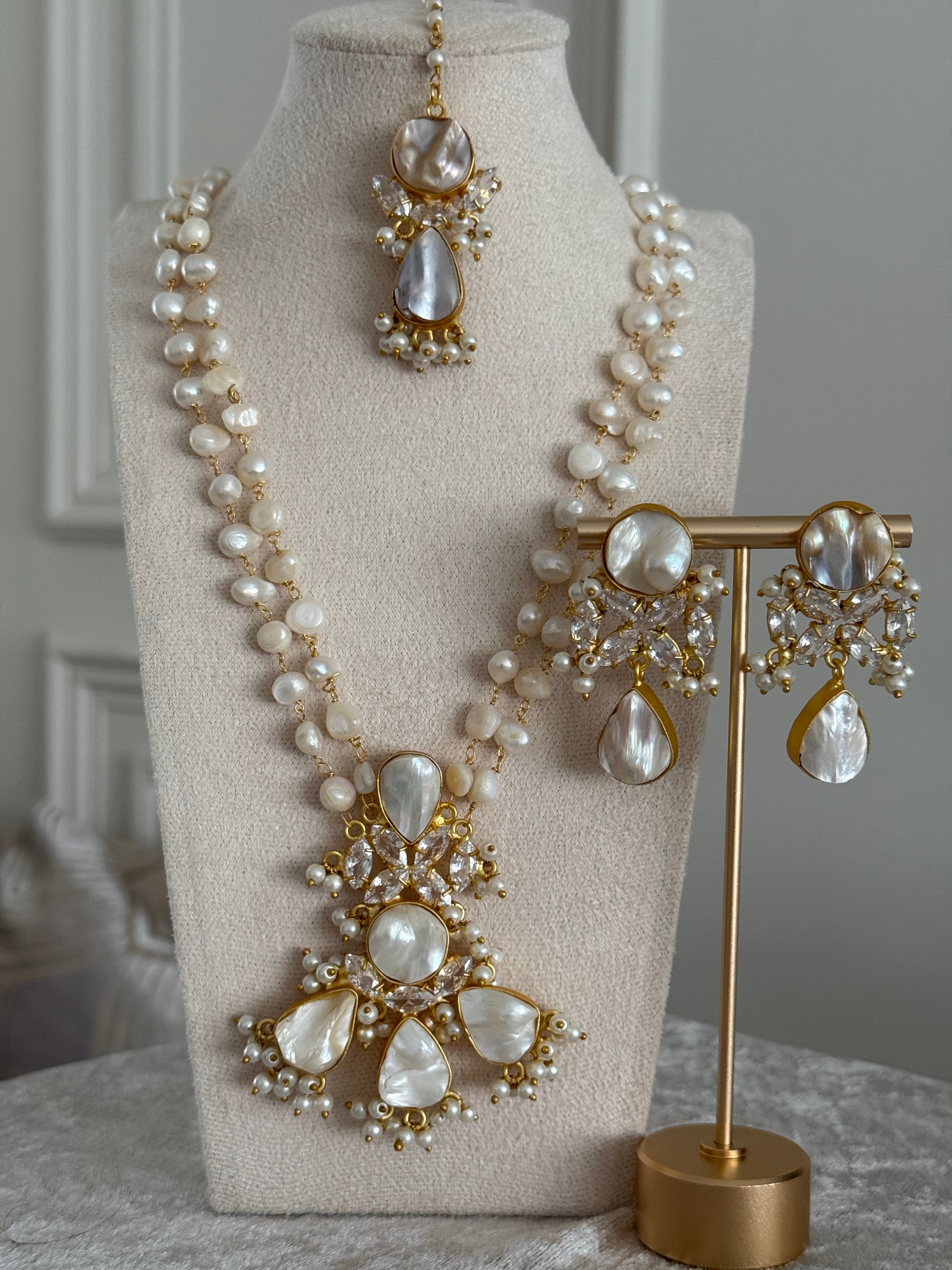 Hiba pearl mala set
