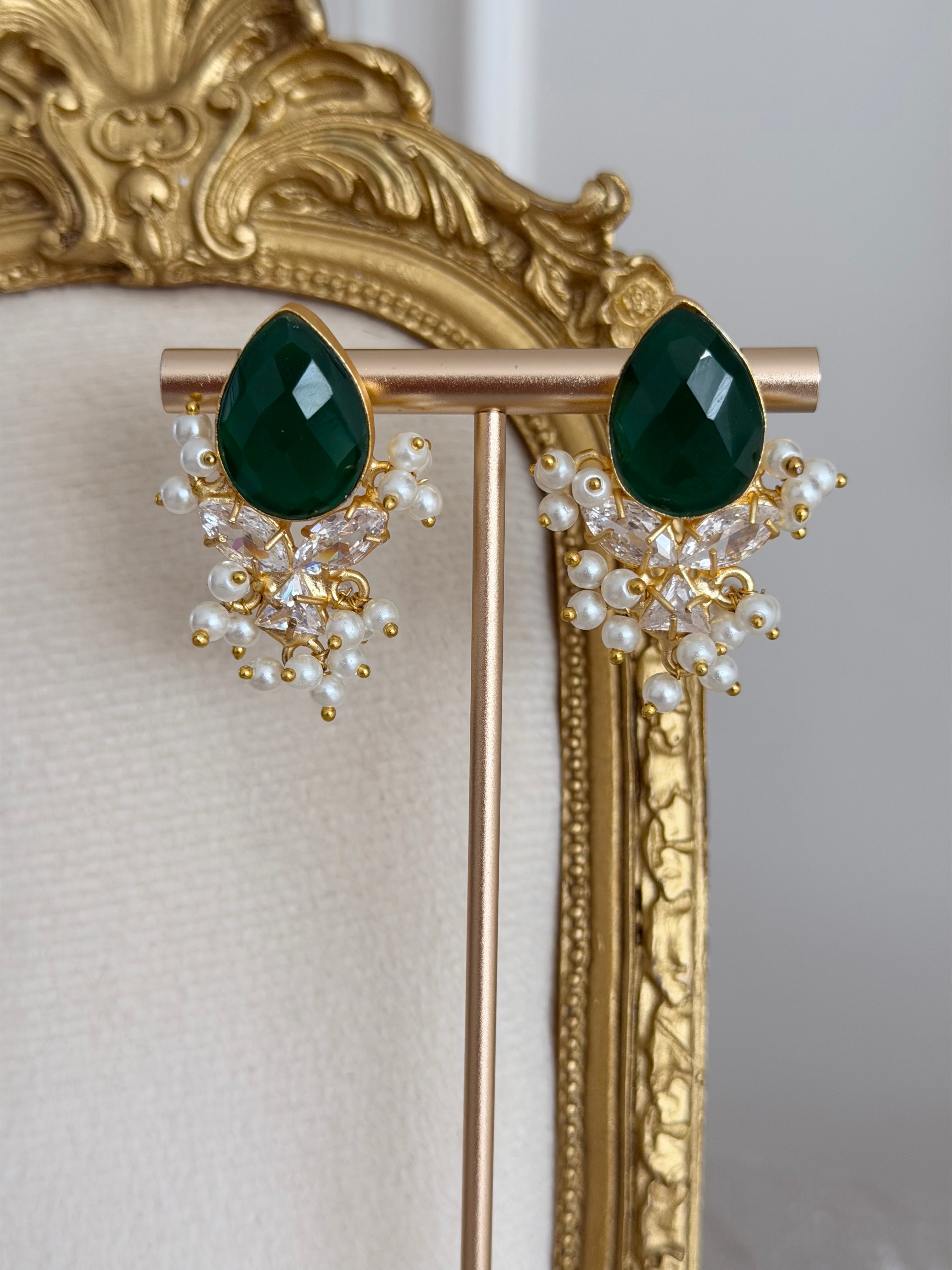 Avy Green Earrings