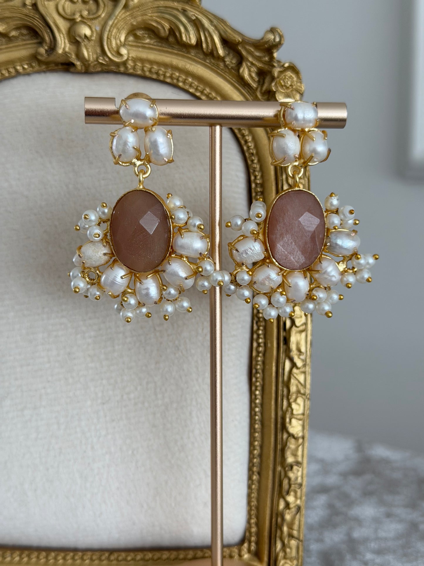 Aya Brown Earrings
