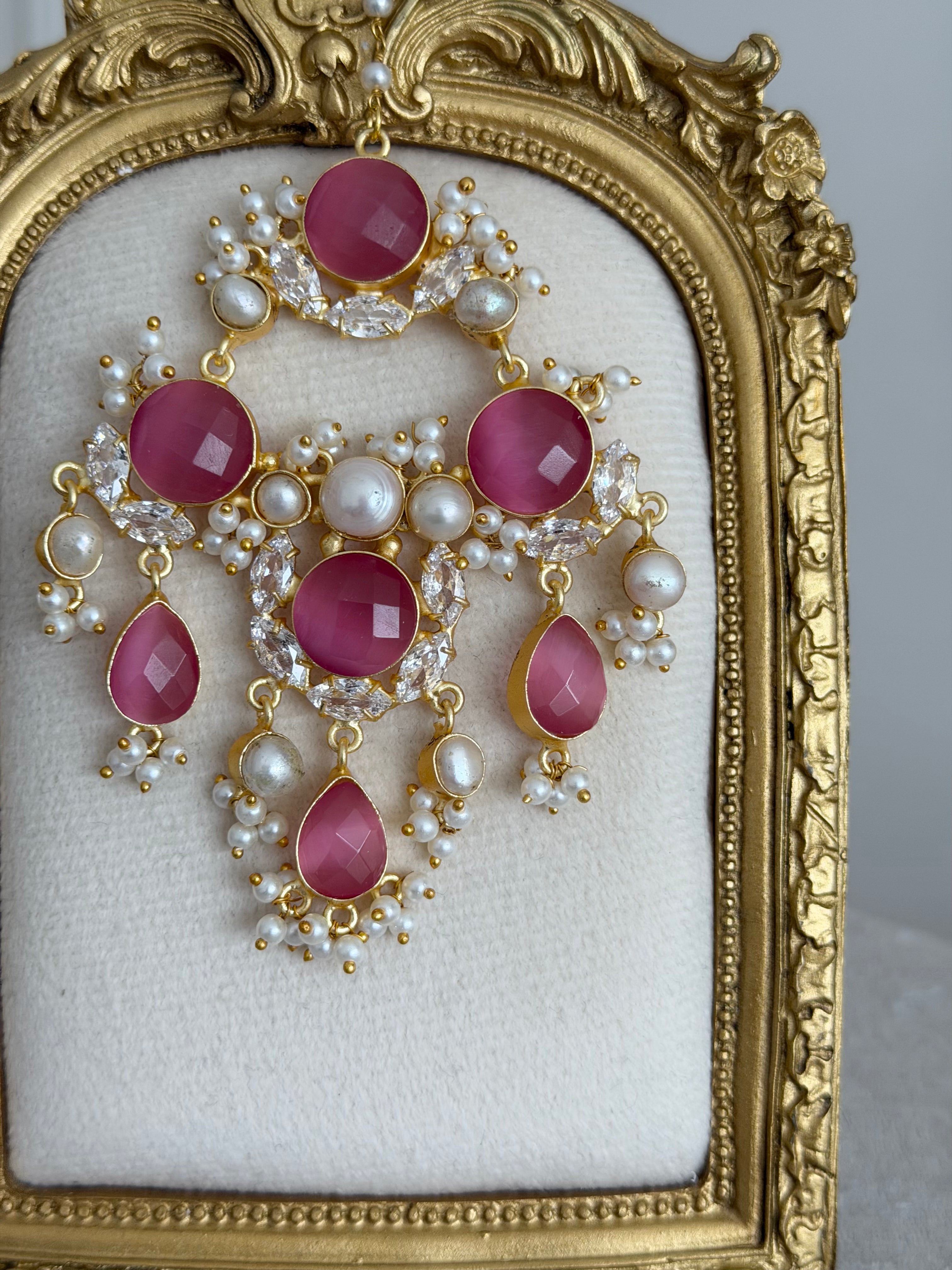 Maira Pink Jhumar
