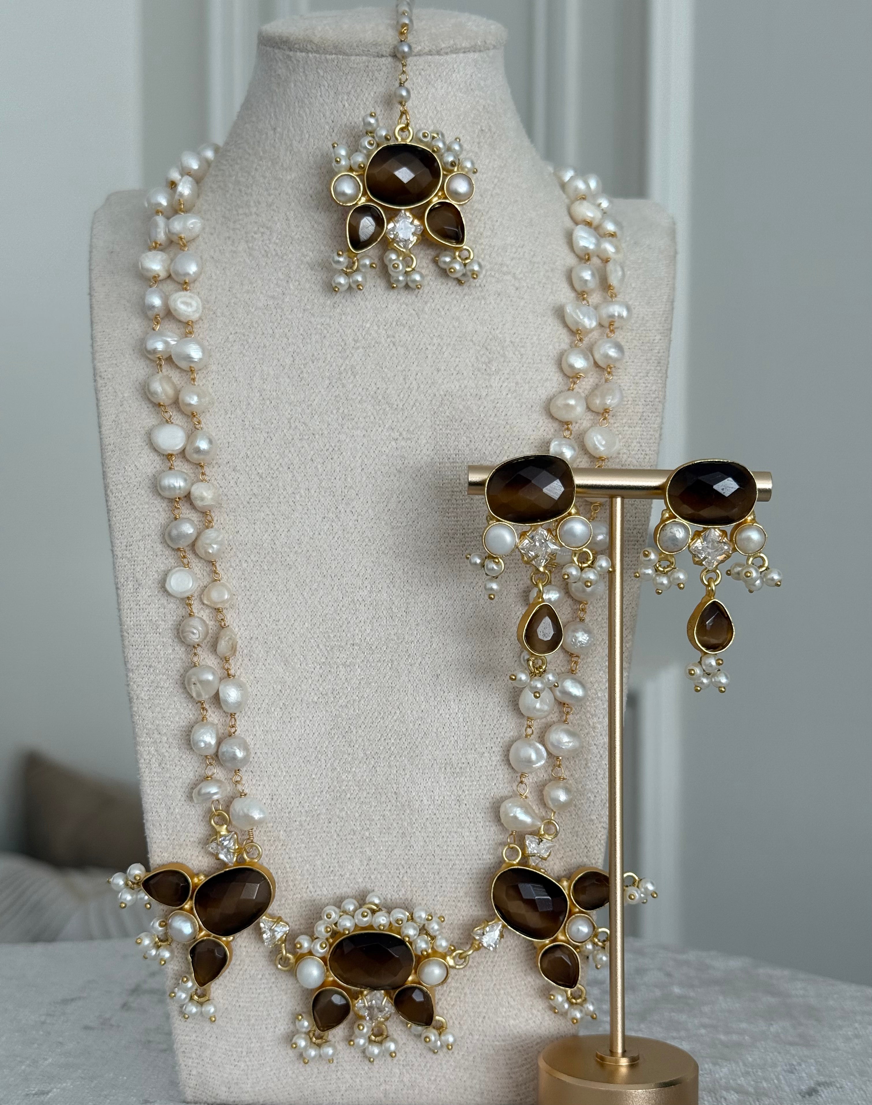 Eman Brown Mala Set