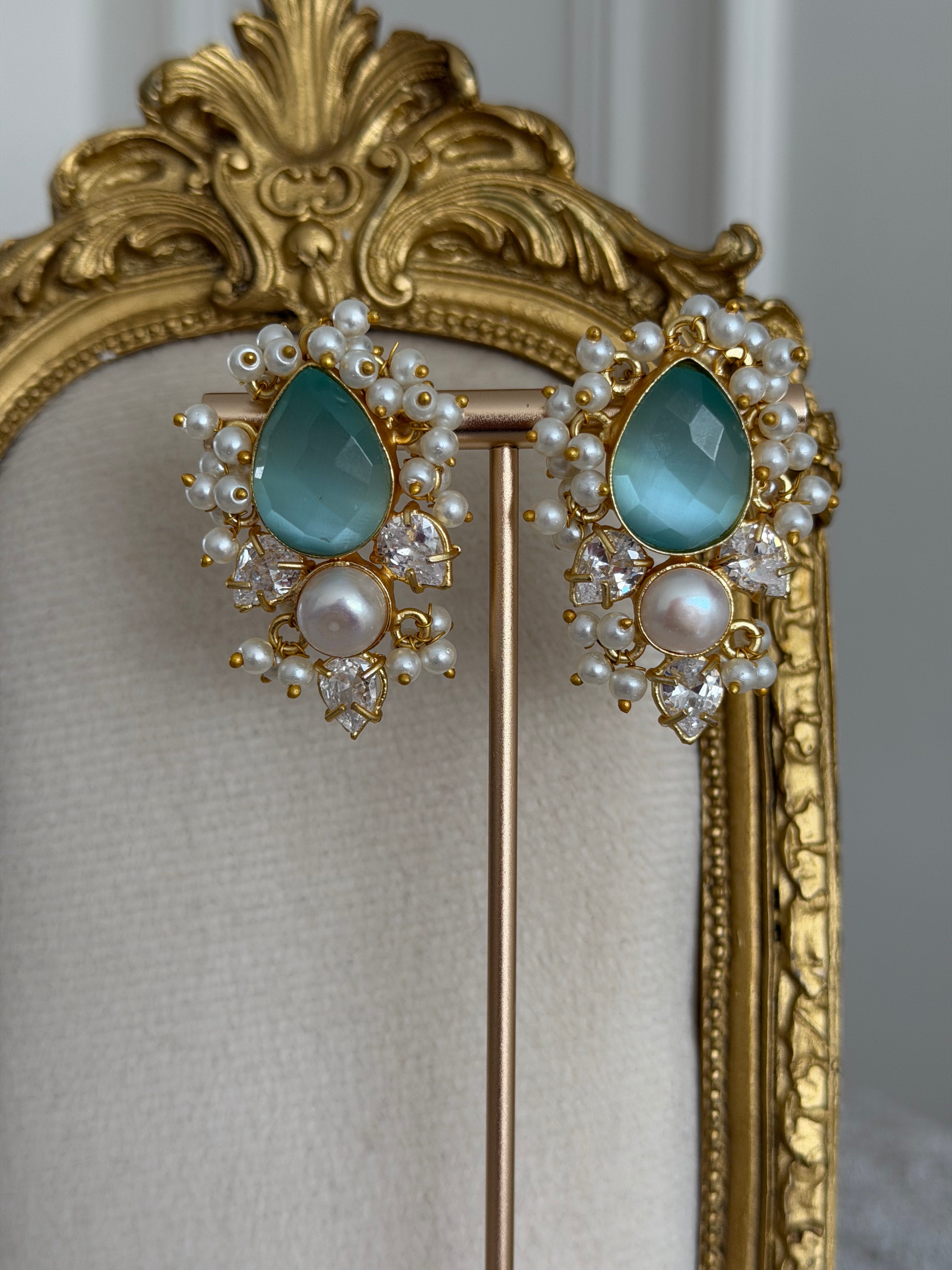 Layali Blue Earrings