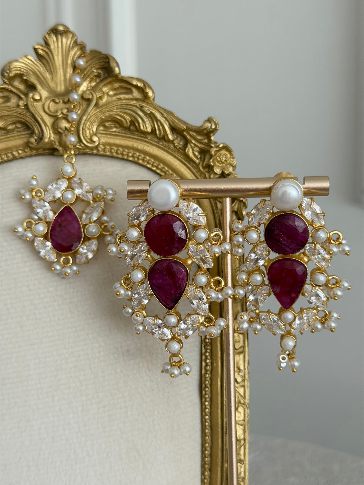Areej Ruby Tikka Set