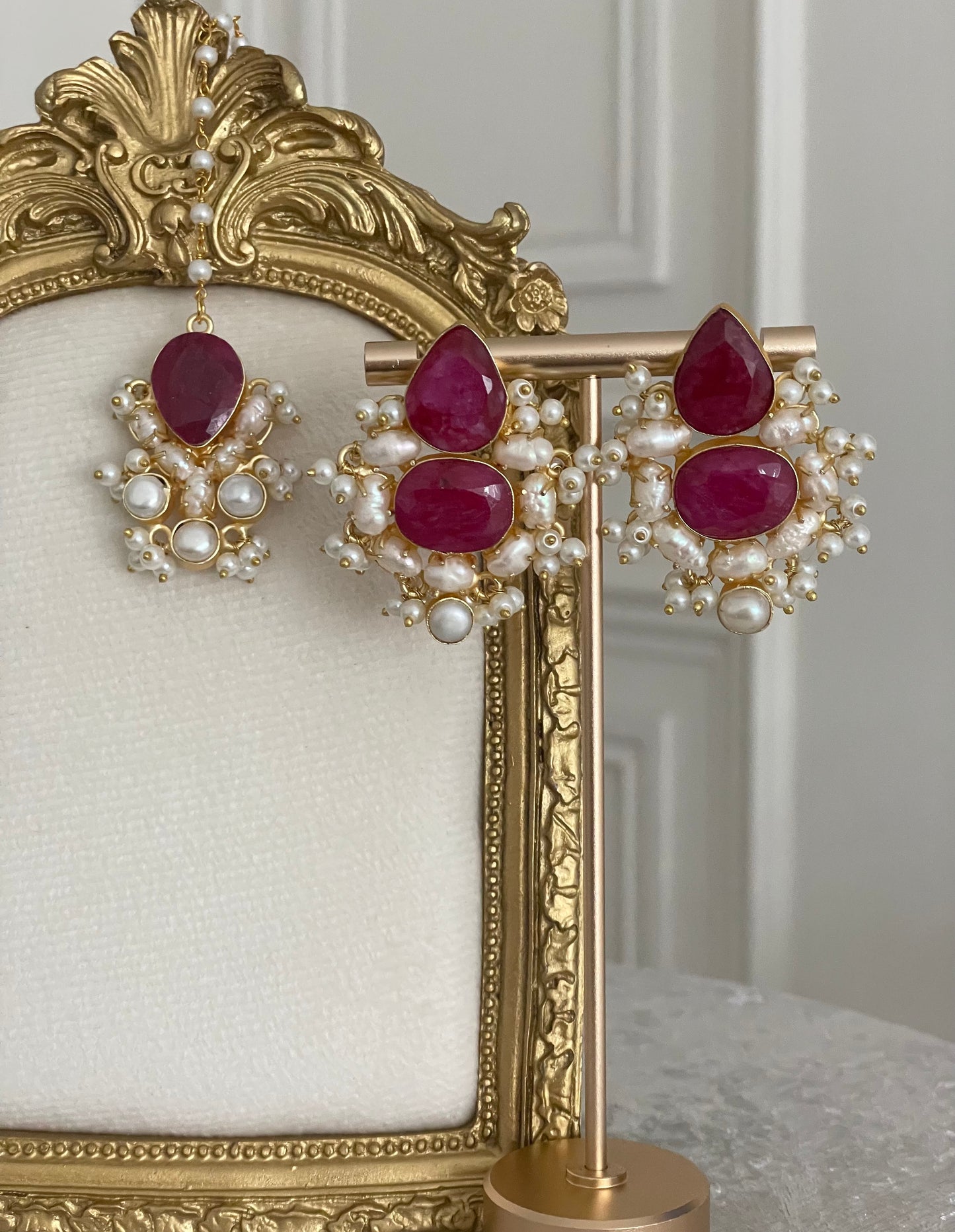 Laila Ruby Tikka Set